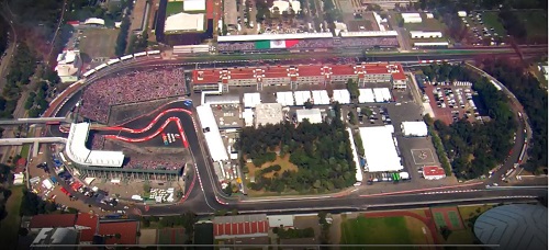 circuit de Mexico paddocks - Formule 1
