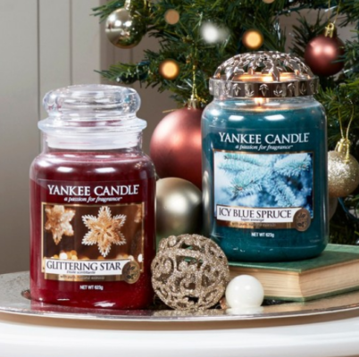 Yankee Candle Holiday Sparkle calendrier de lavent à déplier