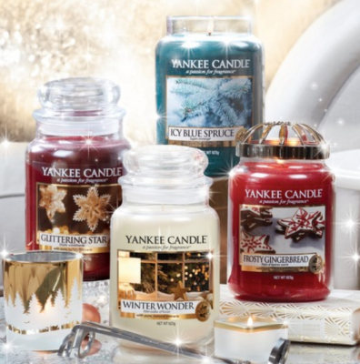 Yankee Candle Holiday Sparkle calendrier de lavent à déplier