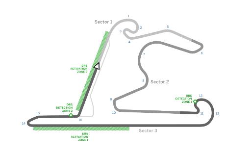 circuit de chine - Formule 1