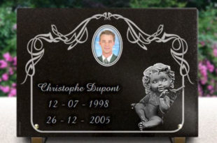 plaque funeraire
