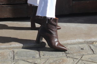 Les chaussures en cuir Fiore de Luca