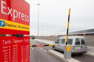 parking aeroport de Charleroi