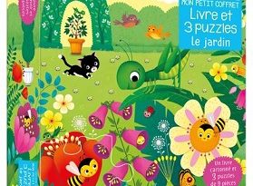 Le-jardin-Mon-petit-coffret-livre-et-3-puzzles-usborne