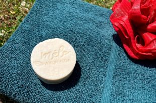 Shampoing solide Melo Ayurveda jardin