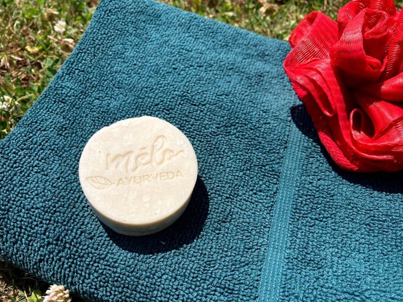 Shampoing solide Melo Ayurveda jardin
