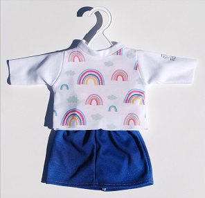 joueclub-vetement-poupée-recyclé-arc-en-ciel joueclub-vetement-poupée-recyclé-arc-en-ciel