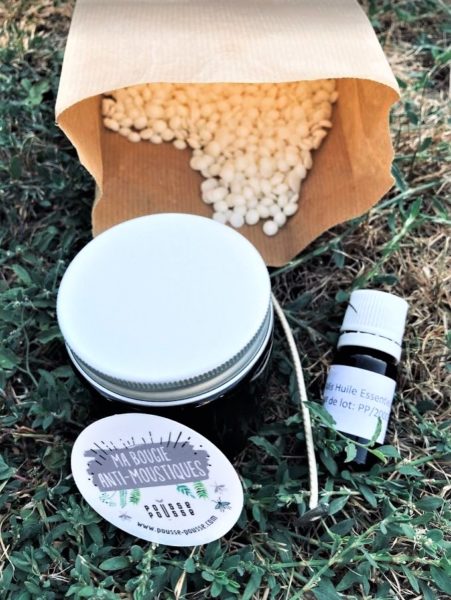 Box Pousse Pousse kit bougie anti moustiques