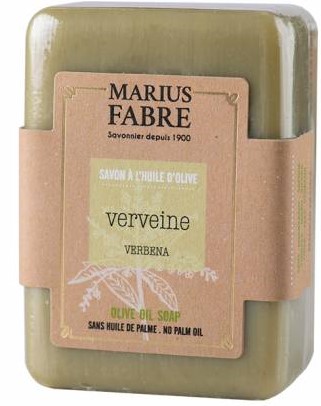 savonnette-a-l-huile-d-olive-a-la-verveine Marius Fabre savon de marseille