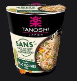 Nouilles instantanées Tanoshi Miso Légumes