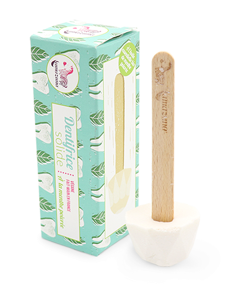 Dentifrice solide menthe poivrée Lamazuna