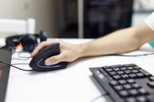 gamers souris verticale