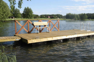 ponton flottant