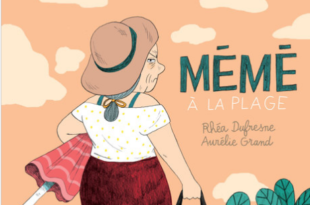 Mémé à la plage