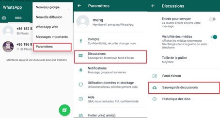 lacunes de WhatsApp