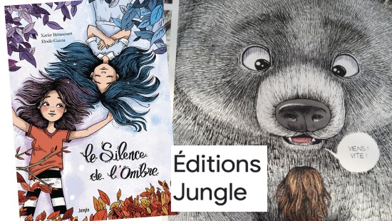 Le silence de l’Ombre – Un conte merveilleux pour surmonter les chagrins aux Éditions Jungle