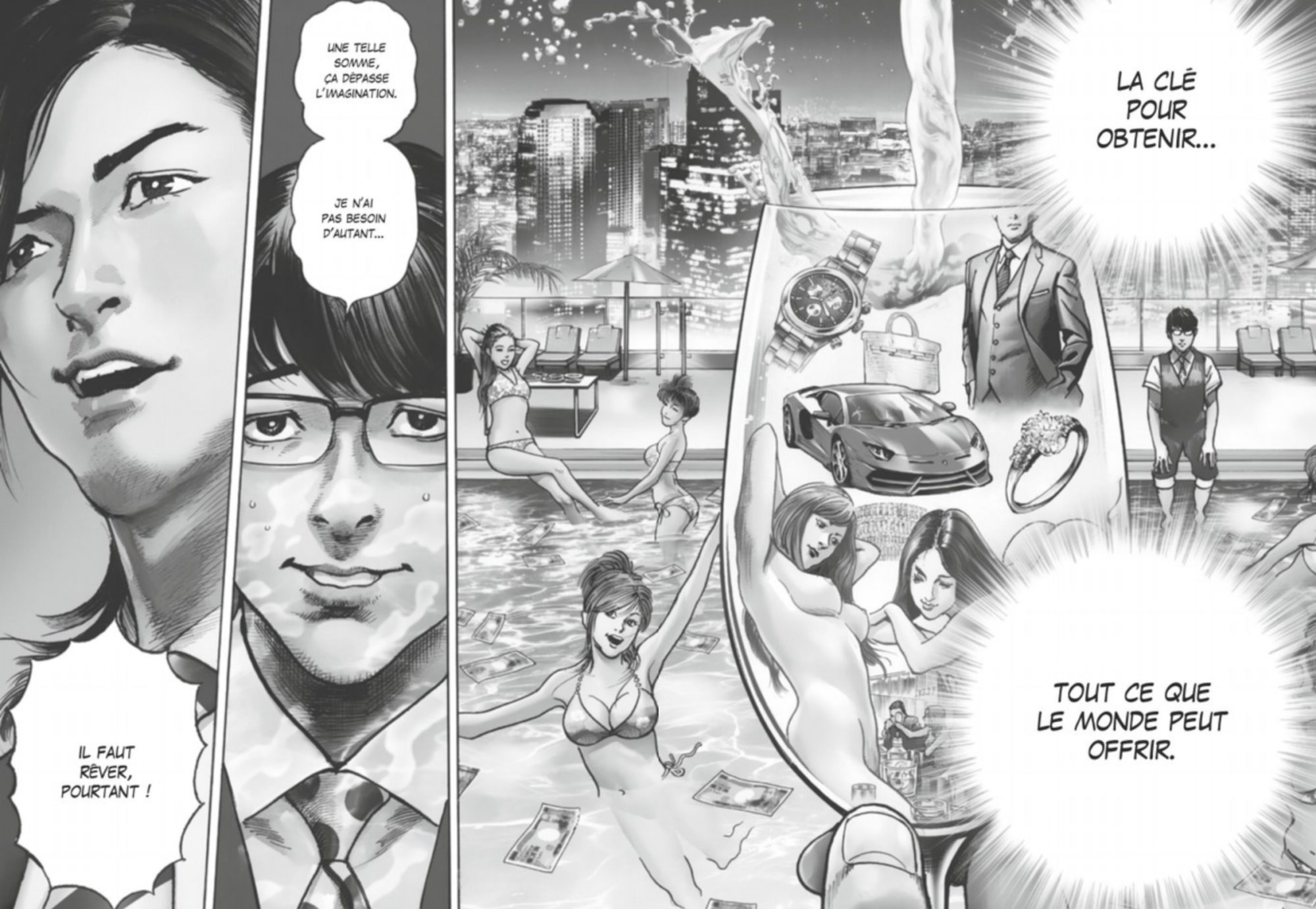 Trillion Game tome 1 : une ascension inespérée aux Éditions Glénat Manga