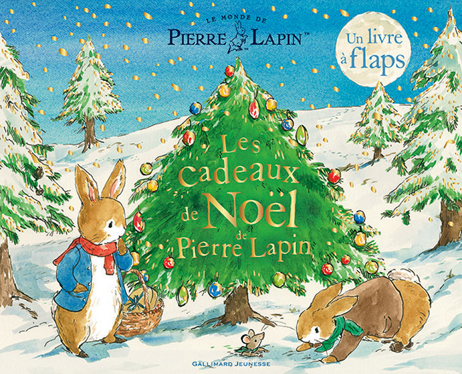 cadeaux de Noël Pierre Lapin