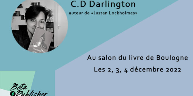 C.D Darlington au salon du livre de Boulogne-Billancourt