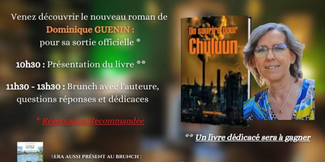 Brunch littéraire pour la sortie le dernier roman de Dominique Guénin à la Madeleine de Marcel