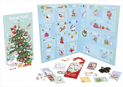 Calendrier De L'Avent Licorne - 24 Surprises Jouets - PVC Qualité - Pour Enfants, Halloween, Noël