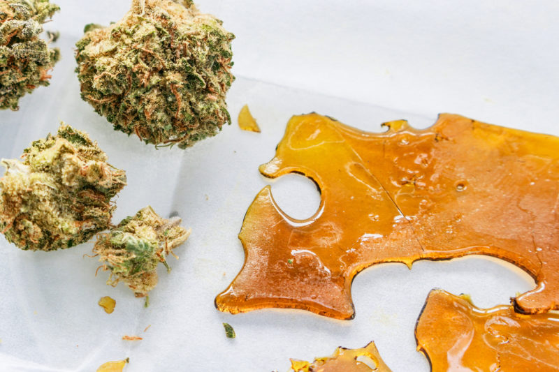 résine de CBD