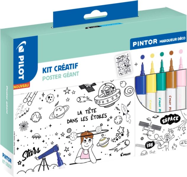 Kit créatif - Poster géant Pilot