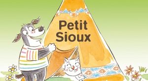 Aventures-Grand-Chien-Petit-Chat-Petit-sioux-Pastel