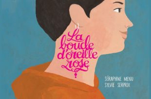 La boucle d’oreille rose