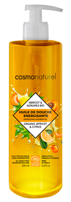 Cosmonaturel-huile-douche-abricot-agrumes-bio