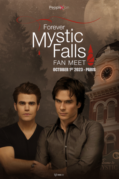 Ian Somerhalder et Paul Wesley, les stars de "Vampire Diaries", annoncés à Paris le 1er octobre prochain