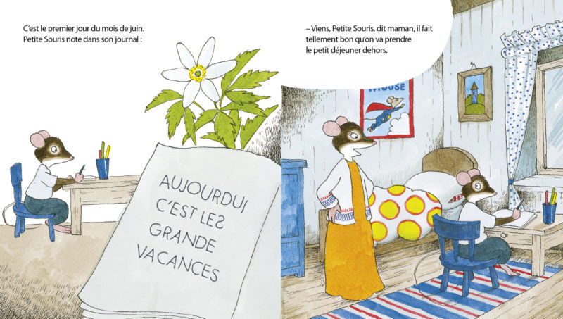 Petite Souris passe un bel été