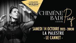 Chimène Badi chante Piaf le 14 octobre à la Palestre au Cannet : interview
