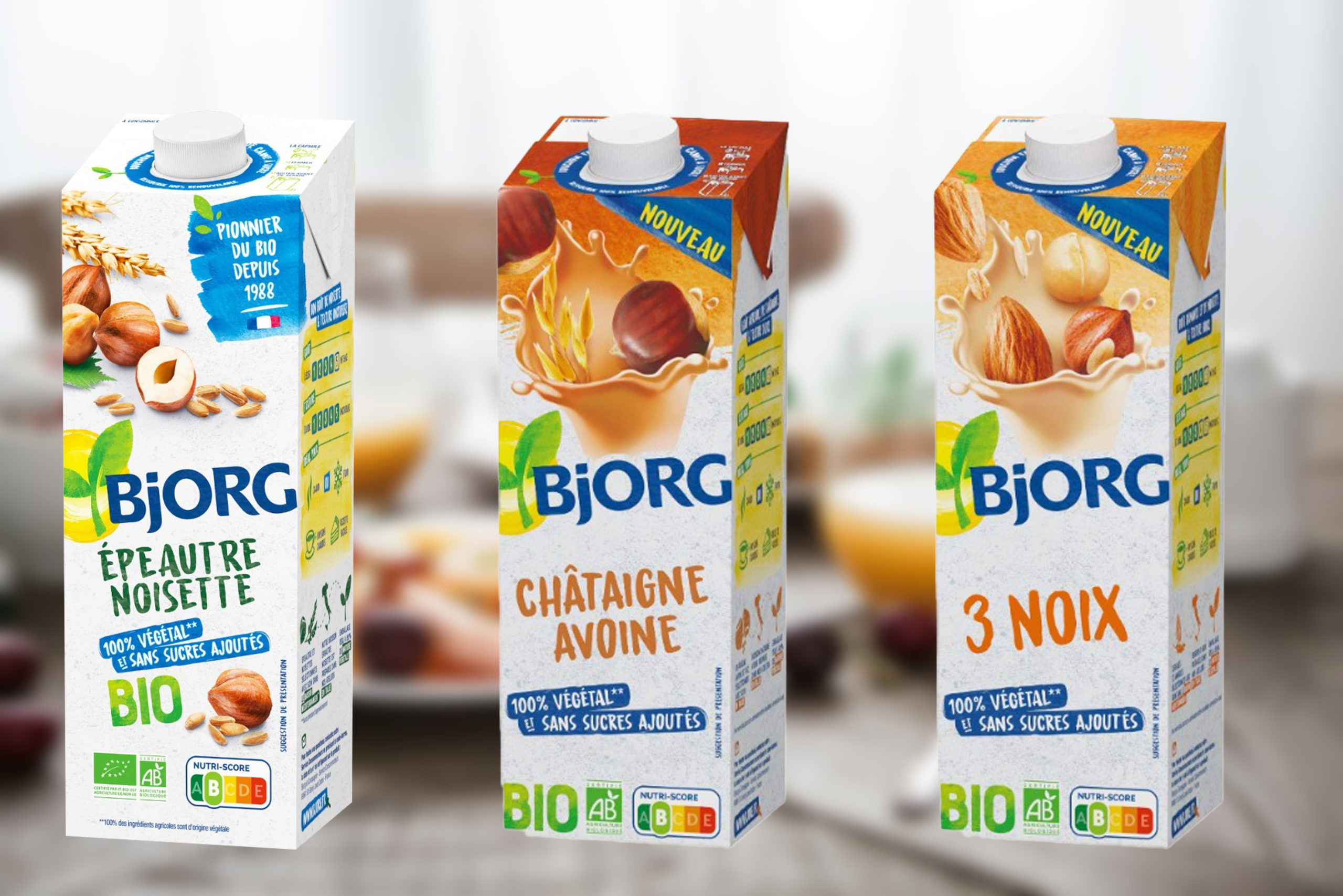 Boissons végétales Bjorg