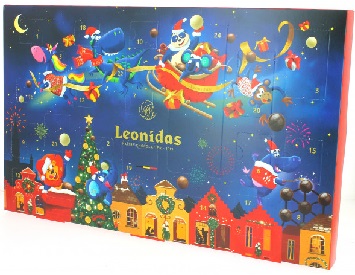 Leonidas-Calendrier-Avent-Kids-2023-praliné-chocolat