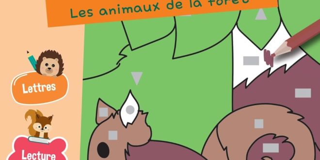 Mes coloriages magiques – Les animaux de la forêt – 1.2.3 jouons