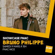 Le violoncelliste Bruno Philippe en showcase à la Fnac de Nice samedi 9 mars