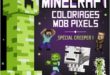 Minecraft – Coloriages Mob pixels – 404 Editions