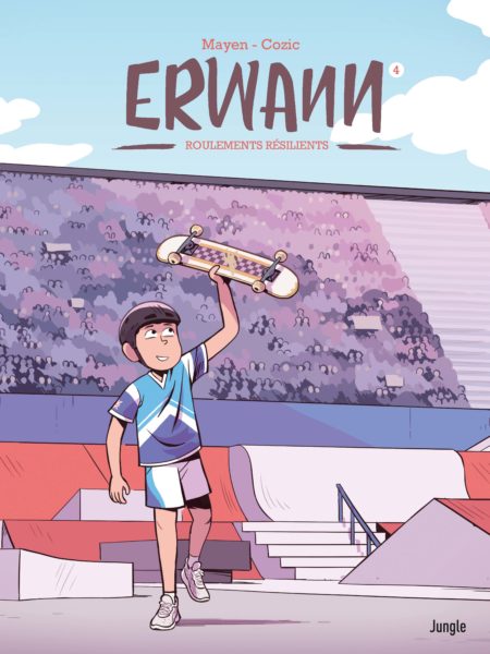 Erwann - Tome 4 - Roulements Résilients © 2024, Éditions Jungle
