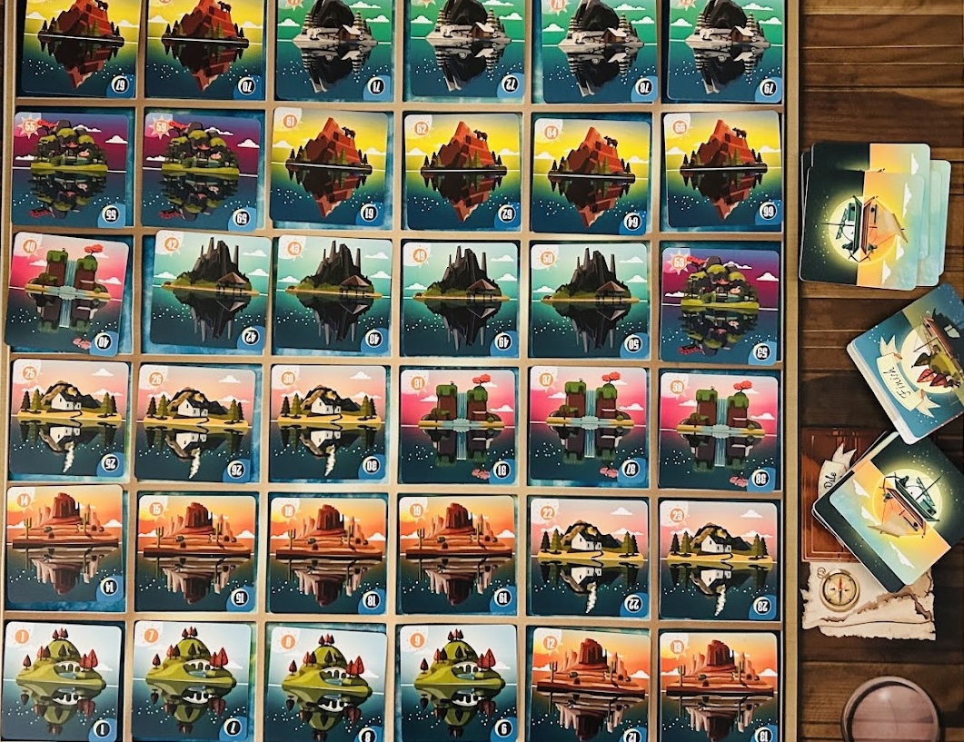 Tranquilité Lucky Duck Games plateau