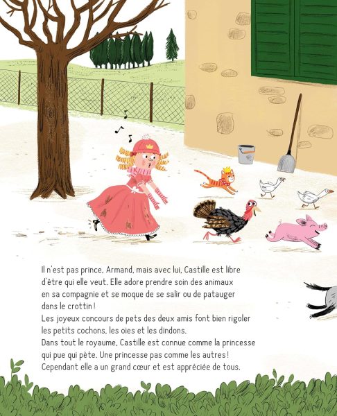 la princesse qui pue qui pète