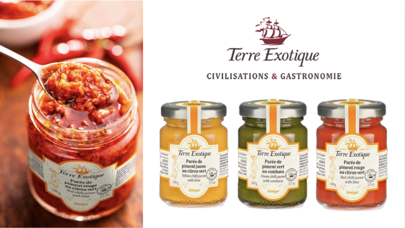 Purées de piment Terre Exotique