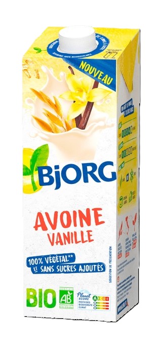 Bjorg Avoine vanille sans sucres