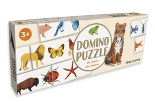 Domino-puzzle-La-couleur-des-animaux-Flammarion