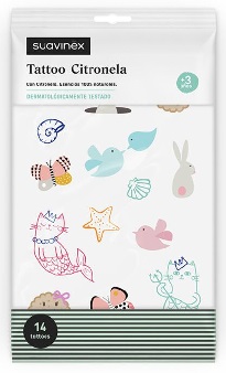 Suavinex-tattoos-citronnelle Suavinex-tattoos-citronnelle