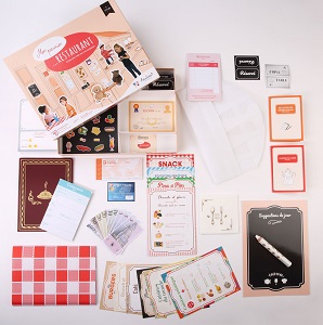 Amulette-Mon premier restaurant-coffret-contenu-accessoires Amulette-Mon premier restaurant-coffret-contenu-accessoires