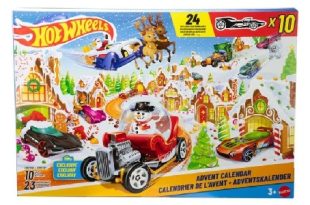 Mattel-Hot-Wheels-Calendrier-Avent-2025-Voitures-accessoires-coffret