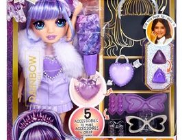 MGA-Entertainment-poupée-Rainbow-high-creative-crystals-Violet-coffret