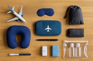 accessoires de voyage en avion