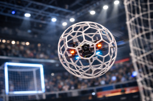 drone soccer animation Imag’in Drone